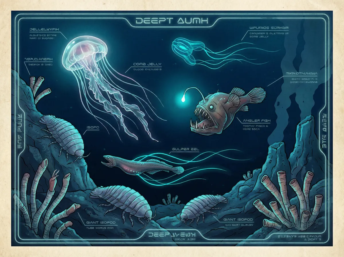 深海生物多样性图鉴 - 海角